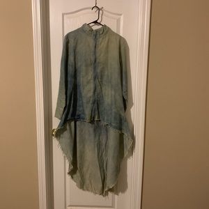 Stylish denim style shirt